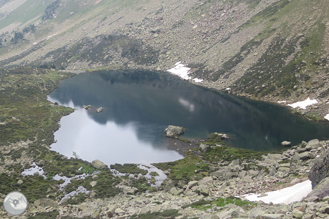 Pic de Rulhe (2.783m) des del Pla de les Peires 2 