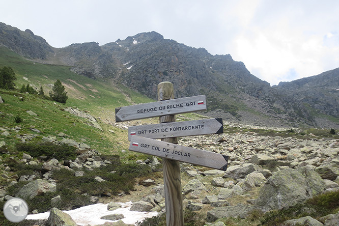 Pic de Rulhe (2.783m) des del Pla de les Peires 2 