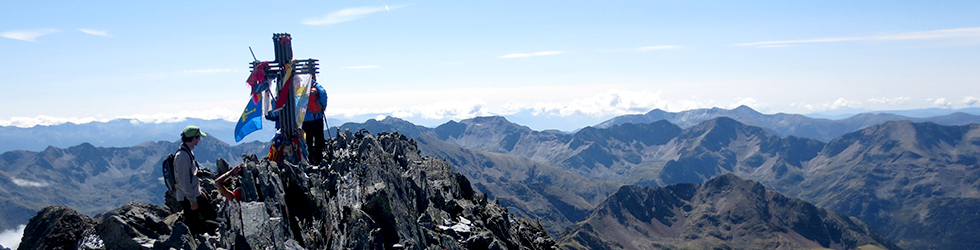 Pica d´Estats (3.143m) des de la Vall Ferrera