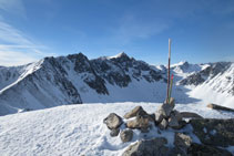 Cim del pic de la Mina (2.683m).