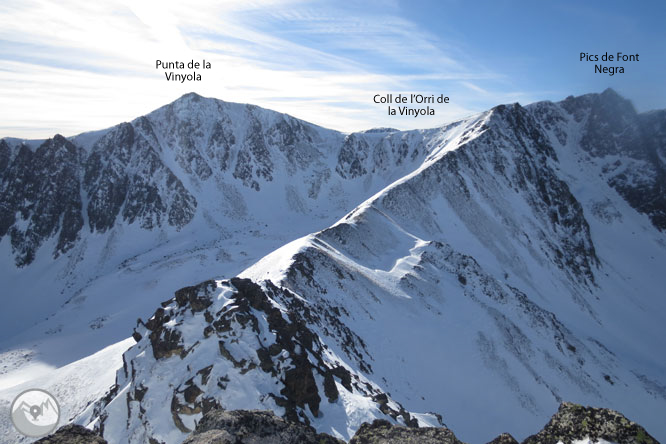 Pic de la Mina (2.683m) des del coll de Pimorent 1 