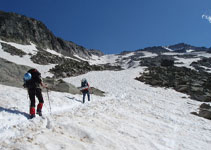 La neu facilita l´avenç.