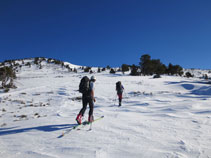 Davant nostre el Serrat des Clotes