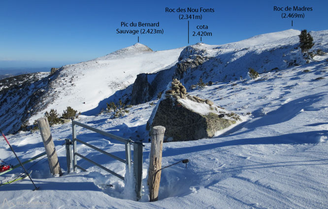 Roc de Madres (2.469m) des d