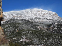 Puig de les Morreres des del Camí de Canalda