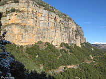 Roca de Canalda, ara a la nostra esquerra