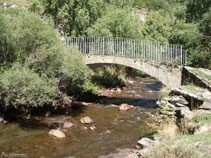 Pont de les Moles, punt 7 del recorregut.