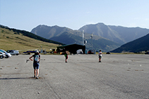 Aparcament del pla de Beret.