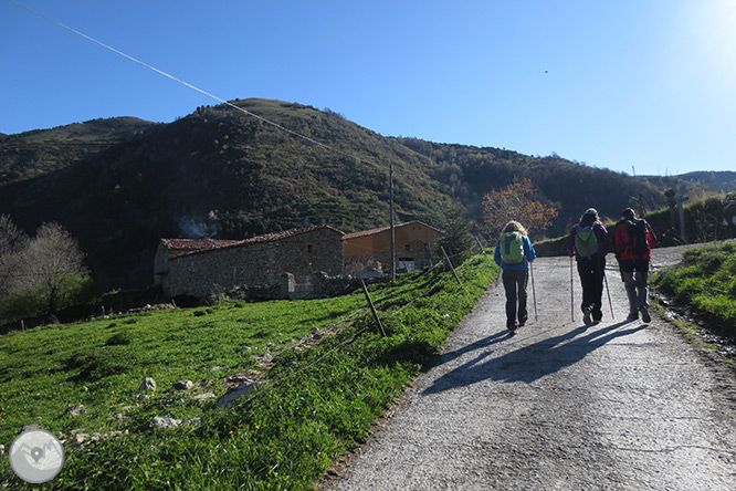 Taga (2.040m) des de Pardines 1 