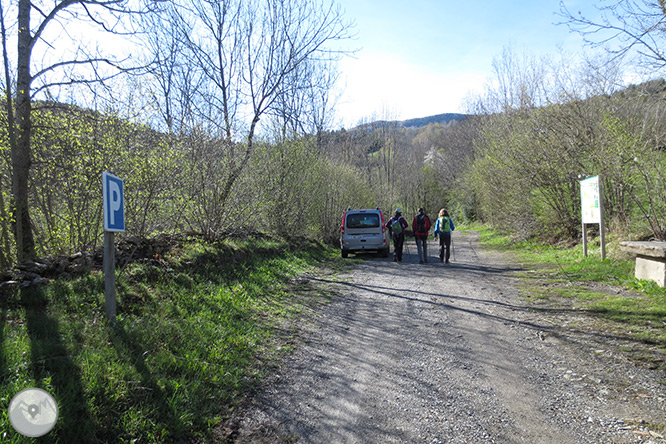 Taga (2.040m) des de Pardines 1 