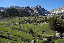 La capçalera de la Vall del Madriu.