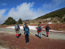 Comencem la ruta al Port del Cantó a 1.720m d´altitud.